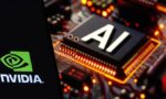 Nvidia,Logo,On,Phone,And,Blurred,Ai,Chip,On,The