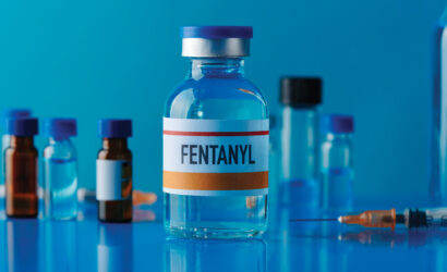 simulated vial of fentanyl