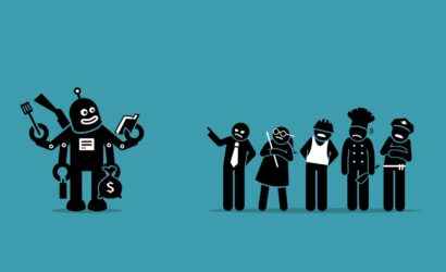 robot-taking-over-human-jobs-in-the-future-vector